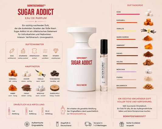 Borntostandout Sugar Addict Parfüm Abfüllung