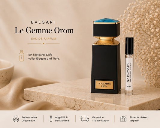 Bulgari Le Gemme Orom Parfüm Abfüllung