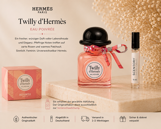Hermes Twilly Eau Poivre Parfüm Abfüllung