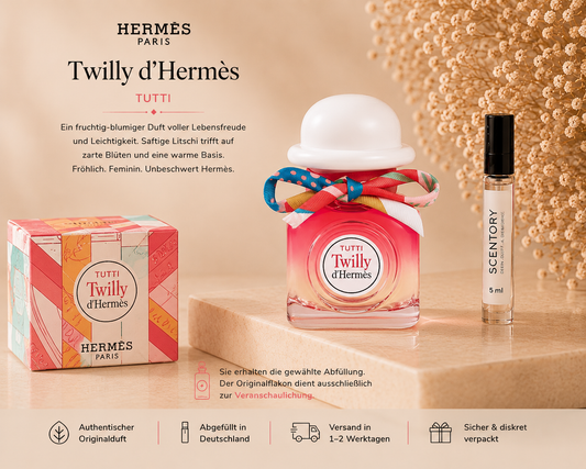 Hermes Twilly Tutti Parfüm Abfüllung
