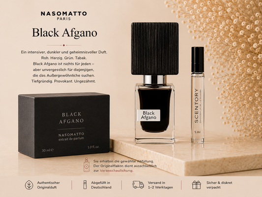 Nasomatto Black Afgano Parfüm Abfüllung