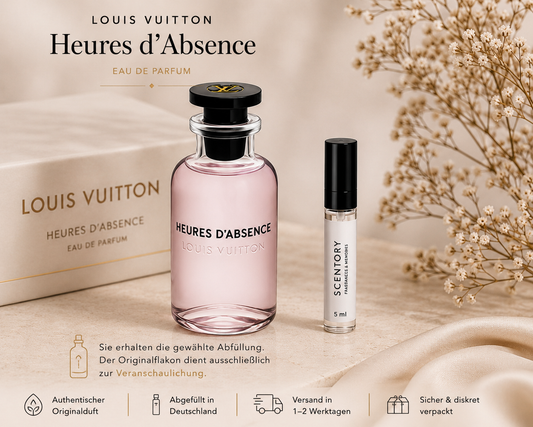 Louis Vuitton Heures d'Absence Parfüm Abfüllung