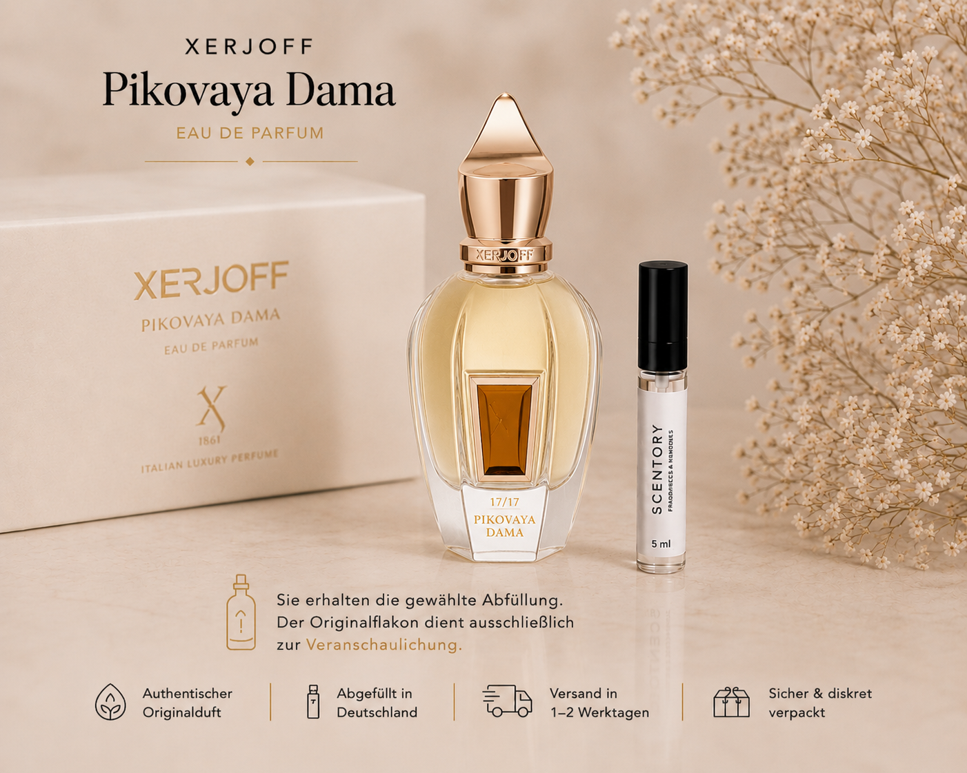 Xerjoff Pikovaya Dama Parfüm Abfüllung