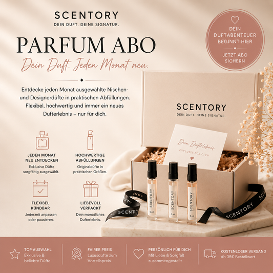 Scentory Discovery Club Parfüm Abo
