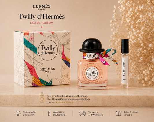 Hermes Twilly d'Hermes Parfüm Abfüllung